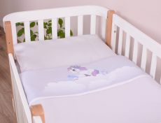 Змінний постільний комплект Baby Veres Unicorn love 3 одиниці, ранфорс (100% бавовна)